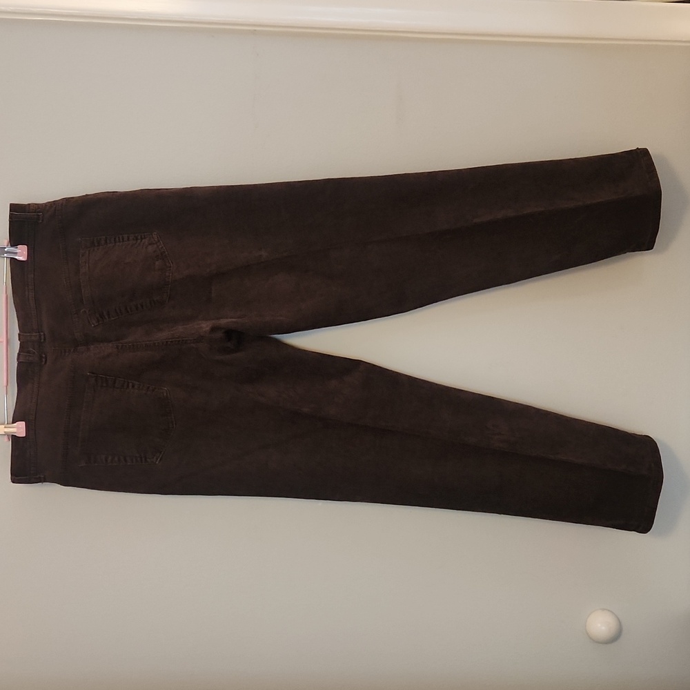 Gloria Vanderbilt Brown Corduroy Pants - Picture 3 of 4